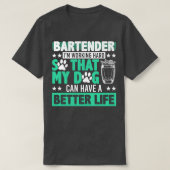 Barkeeper Funny 7 T-Shirt (Design vorne)