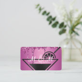 Barkeeper für Ihr Party Visitenkarte (Stehend Vorderseite)