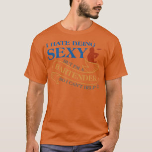 Barkeeper für Männer Koch Barman Mixologin T-Shirt