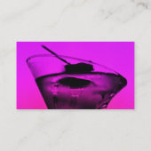 Barkeeper-Geschäfts-Karte Visitenkarte (Rückseite)