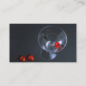 Barkeeper-Geschäfts-Karte Visitenkarte (Rückseite)