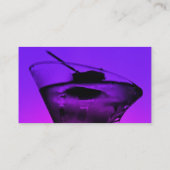 Barkeeper-Geschäfts-Karte Visitenkarte (Rückseite)