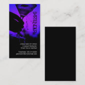 Barkeeper-Geschäfts-Karte Visitenkarte (Vorne/Hinten)