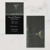 Barkeeper-Geschäfts-Karte Visitenkarte (Vorne/Hinten)