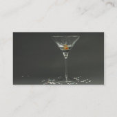 Barkeeper-Geschäfts-Karte Visitenkarte (Rückseite)