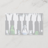 Barkeeper-Geschäfts-Karten Visitenkarte (Rückseite)