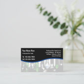 Barkeeper-Geschäfts-Karten Visitenkarte (Stehend Vorderseite)