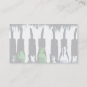 Barkeeper-Geschäfts-Karten Visitenkarte (Rückseite)