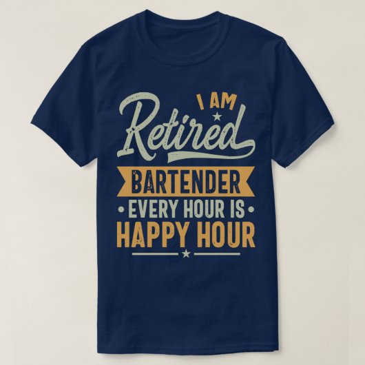 Barkeeper-Geschenke Ideen Barkeeper Remüde Gif T-Shirt (Design vorne)
