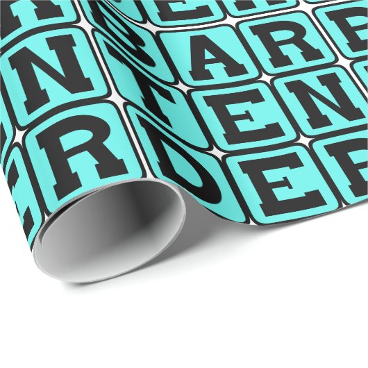 Barkeeper, Getränkeautomat Geschenkpapier (Rolleneckpunkt)