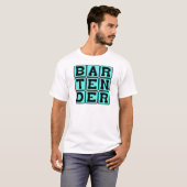 Barkeeper, Getränkeautomat T-Shirt (Vorne ganz)