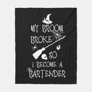 Barkeeper Halloween Fleecedecke