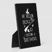 Barkeeper Halloween Fotoplatte (Seite)