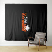 Barkeeper Halloween Wandteppich (Beispiel (Horizontal))