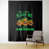 Barkeeper Halloween Wandteppich (Beispiel)