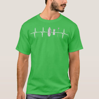 Barkeeper Heartbeat Barkeeper-Geschenk T-Shirt