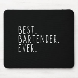 Barkeeper immer Cool Funny Bartending Geschenk Chr Mousepad