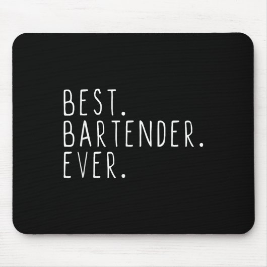 Barkeeper immer Cool Funny Bartending Geschenk Chr Mousepad (Vorne)