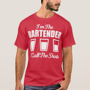 Barkeeper ist der Barkeeper, den ich die Shots Bar T-Shirt