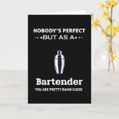 Barkeeper Karte (Gelbe Blume)