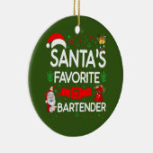 Barkeeper Keramik Ornament (Rechts)