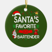 Barkeeper Keramik Ornament (Vorne)