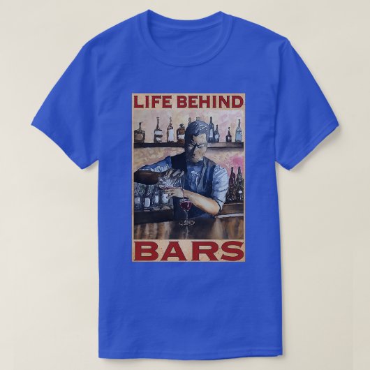 BARKEEPER Life Behind Bars 1 T-Shirt (Design vorne)