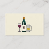 Barkeeper Light Visitenkarte (Rückseite)