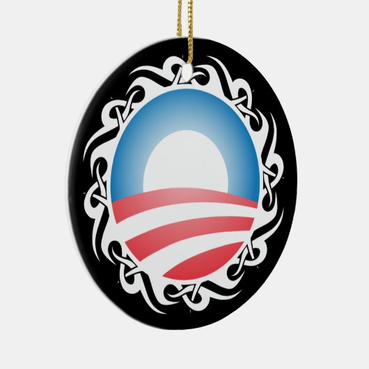 Barkeeper-Logo Keramik Ornament (Rechts)