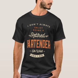 Barkeeper Lustiger Berufstitel Profession Geburtst T-Shirt