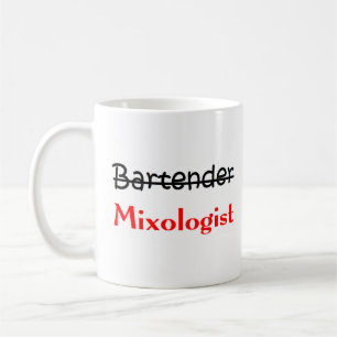 Barkeeper-Mischologe Kaffeetasse