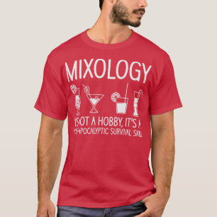 Barkeeper Mixologe Cocktails Bar Getränke T-Shirt