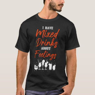 Barkeeper Mixologe Ich habe Mischgetränke gegen Ge T-Shirt