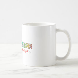 Barkeeper Mixologe Rainbow Drink Server Mitarbeite Kaffeetasse