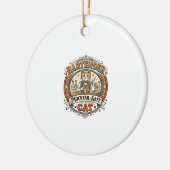 Barkeeper Mocktail-sicher Katze Barkeeper Mocktail Keramik Ornament (Links)