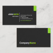 Barkeeper - Modernes Drehkreuz Visitenkarte (Vorne/Hinten)