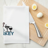 Barkeeper Monkey Geschirrtuch (Viertel Falte)