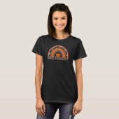 Barkeeper Niedlich Rainbow Pumpkin Dankbarkeit B T-Shirt (Vorne ganz)