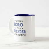Barkeeper Novelty Zweifarbige Tasse (Vorderseite Links)