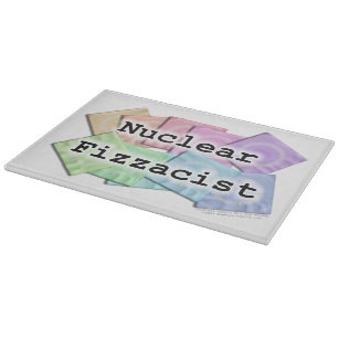 Barkeeper - Nuclear Fizzacist GLASSCHNEIDEBRETTER Schneidebrett