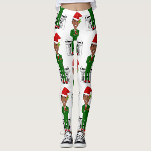 Barkeeper obama santa clus Leggings