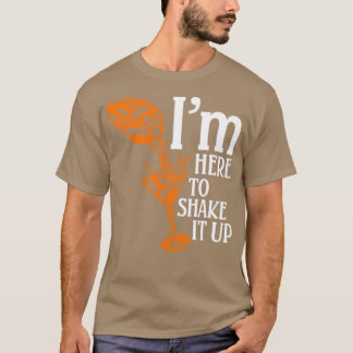 Barkeeper Party Cocktail Shaker Puff 8 T-Shirt