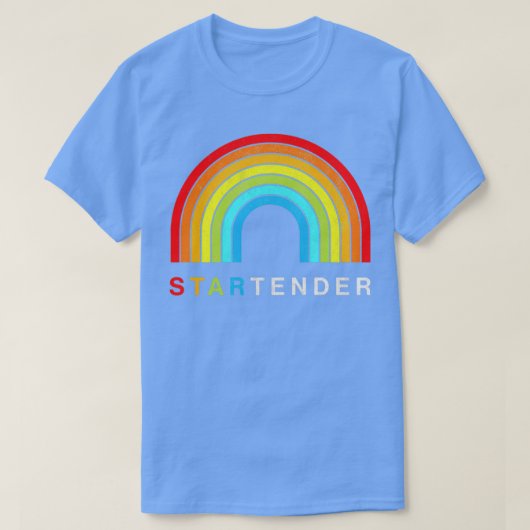 Barkeeper Pride Startender LGBT T-Shirt (Design vorne)