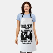 Barkeeper Shirt - Ruhe Behalten Dieser Barkeeper T Schürze (Getragen)