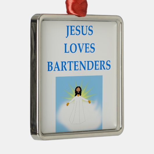 BARKEEPER SILBERNES ORNAMENT (Rechts)