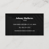 Barkeeper Slogans Business Cards Visitenkarte (Rückseite)