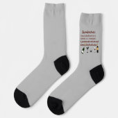 Barkeeper Socken (Linkes Detail)