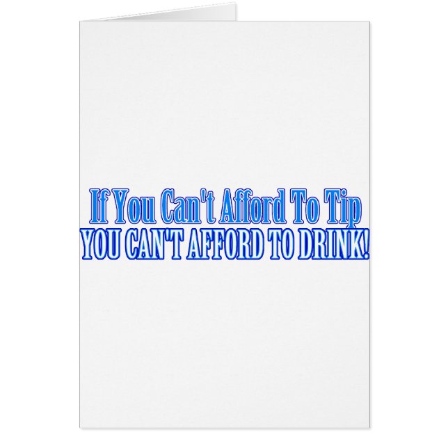 Barkeeper Sprichwort (Vorne)