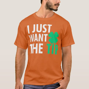 Barkeeper St Patricks Day Funny nur der Tipp für W T-Shirt