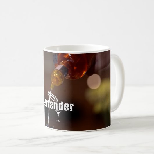 Barkeeper Tasse (VorderseiteRechts)